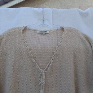 Bundle trendy sunglasses&luxury crochet knit cropped-style sweater shawl